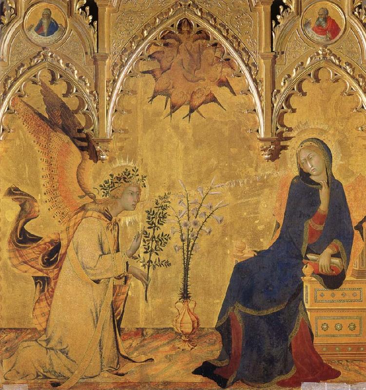 Annuciation, Simone Martini